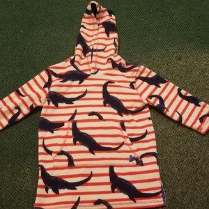 Mini Boden Size 4-5 Hooded Towel Coverup